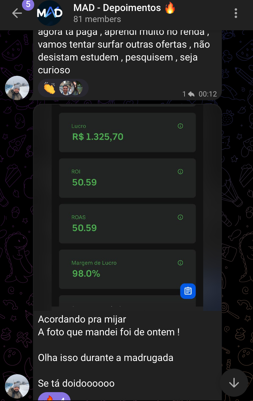 Depoimento de aluno 1